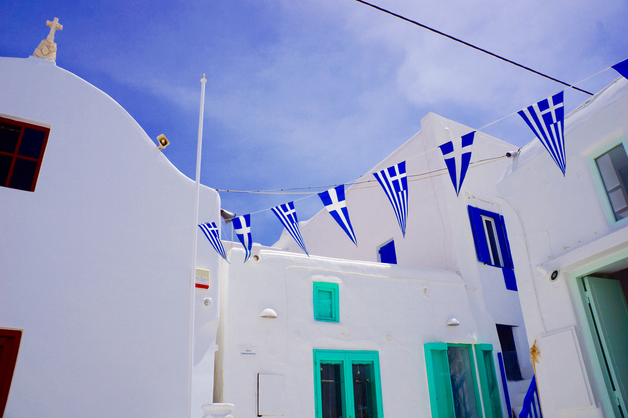 Tamron 18-200mm F3.5-6.3 Di III VC sample photo. Mykonos, greece photography