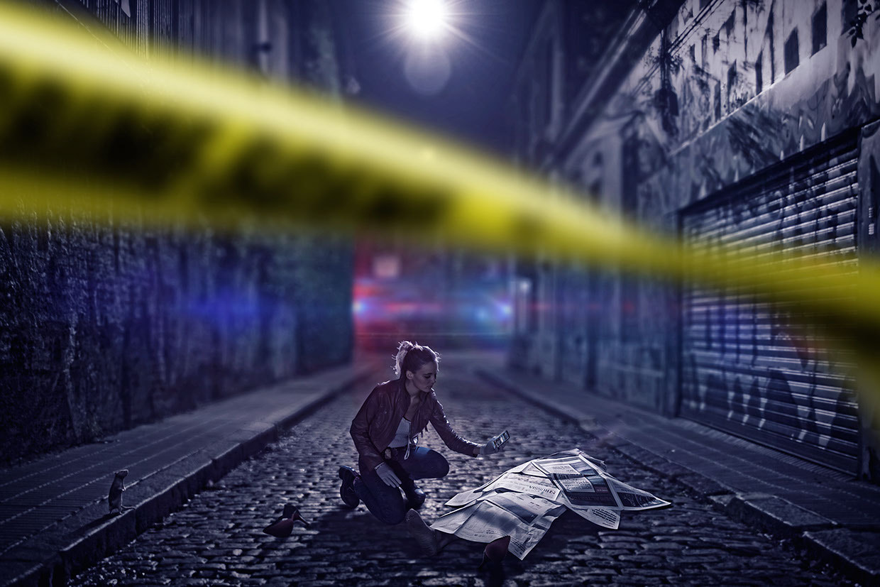 Canon EF-S 18-55mm F3.5-5.6 sample photo. Crime photography