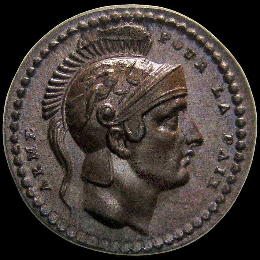 Olympus C5050Z sample photo. 1803 negotiations with great britain. copper, 14mm ... photography