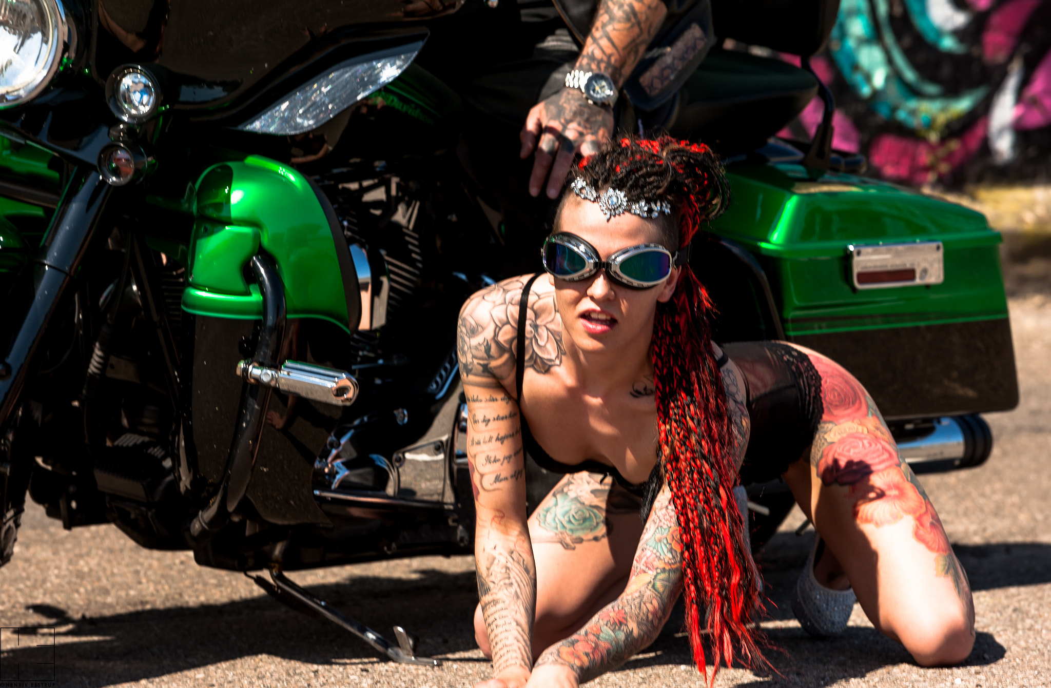 Canon EOS-1Ds Mark III sample photo. Only sunglasses and a harley davidson photography