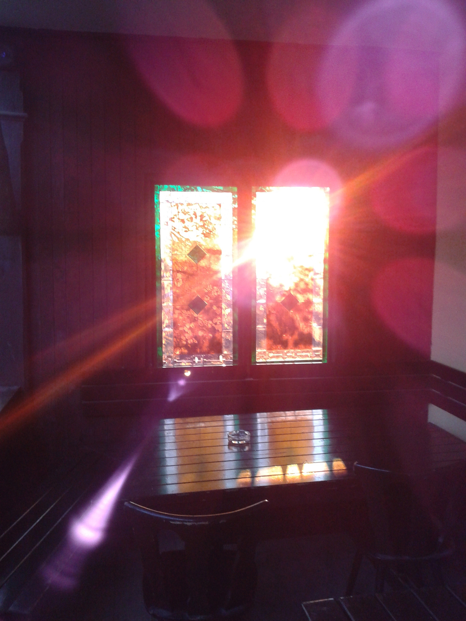 Samsung GT-S5610 sample photo. Photo of the sun through the window photography