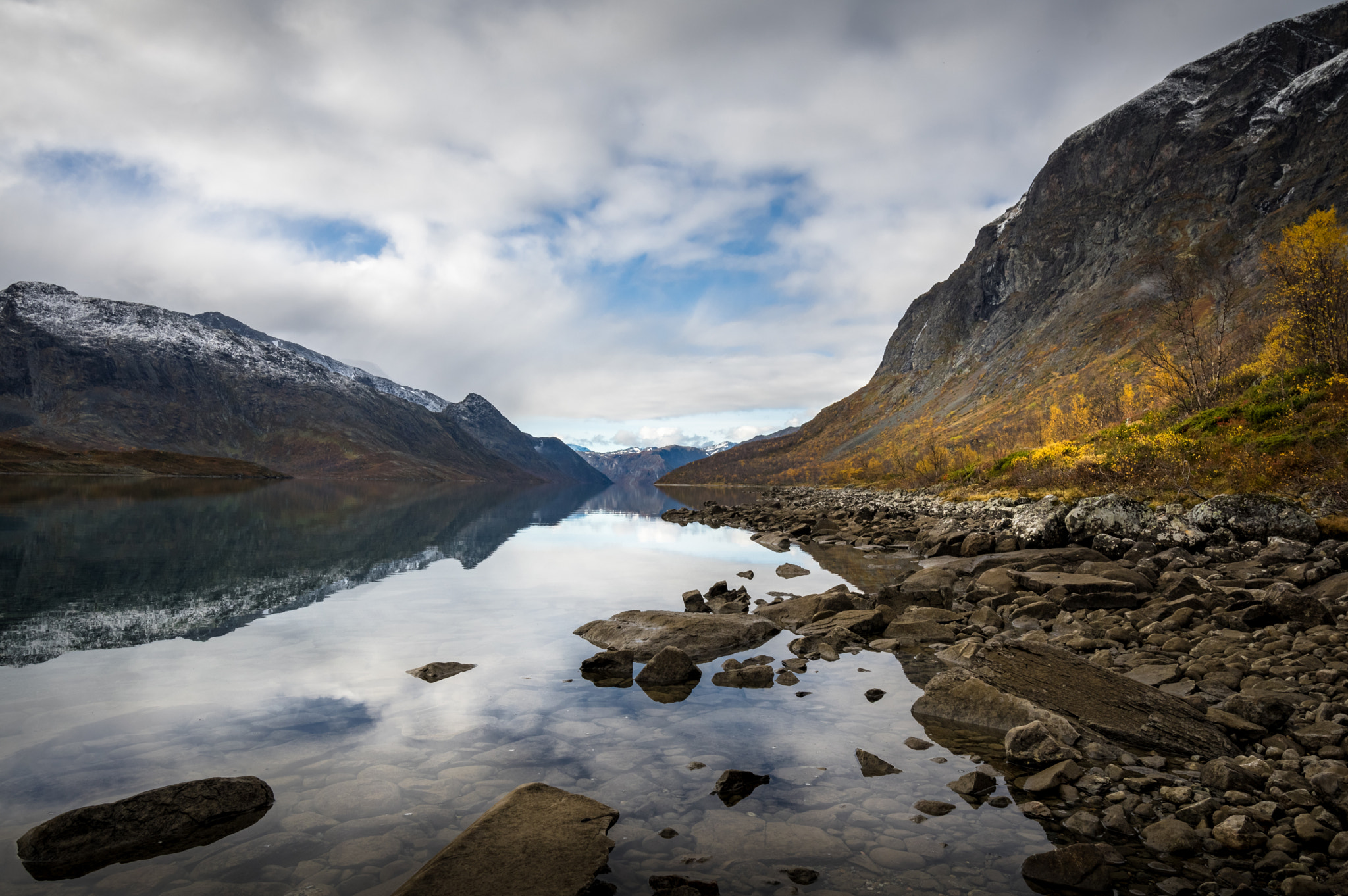 Pentax K-3 II + A Series Lens sample photo. Autumn at gjende photography