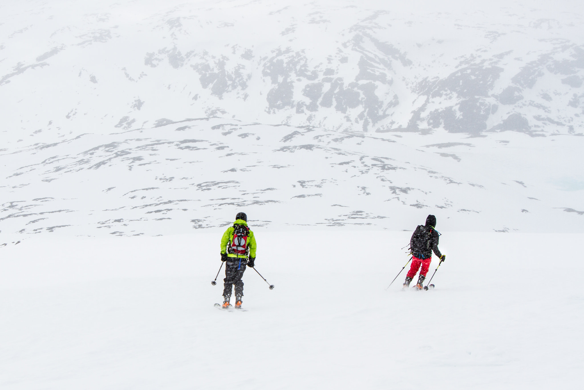Canon EF-S 18-135mm F3.5-5.6 IS STM sample photo. Backcountry skiing photography