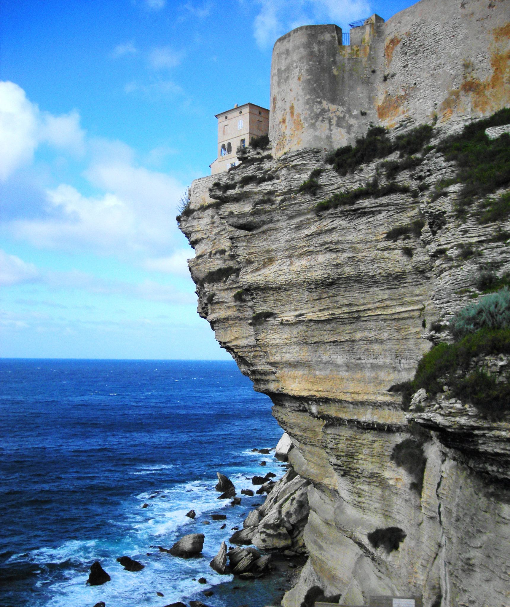 Nikon COOLPIX S510 sample photo. Falaises de bonifacio / bonifacio cliffs photography