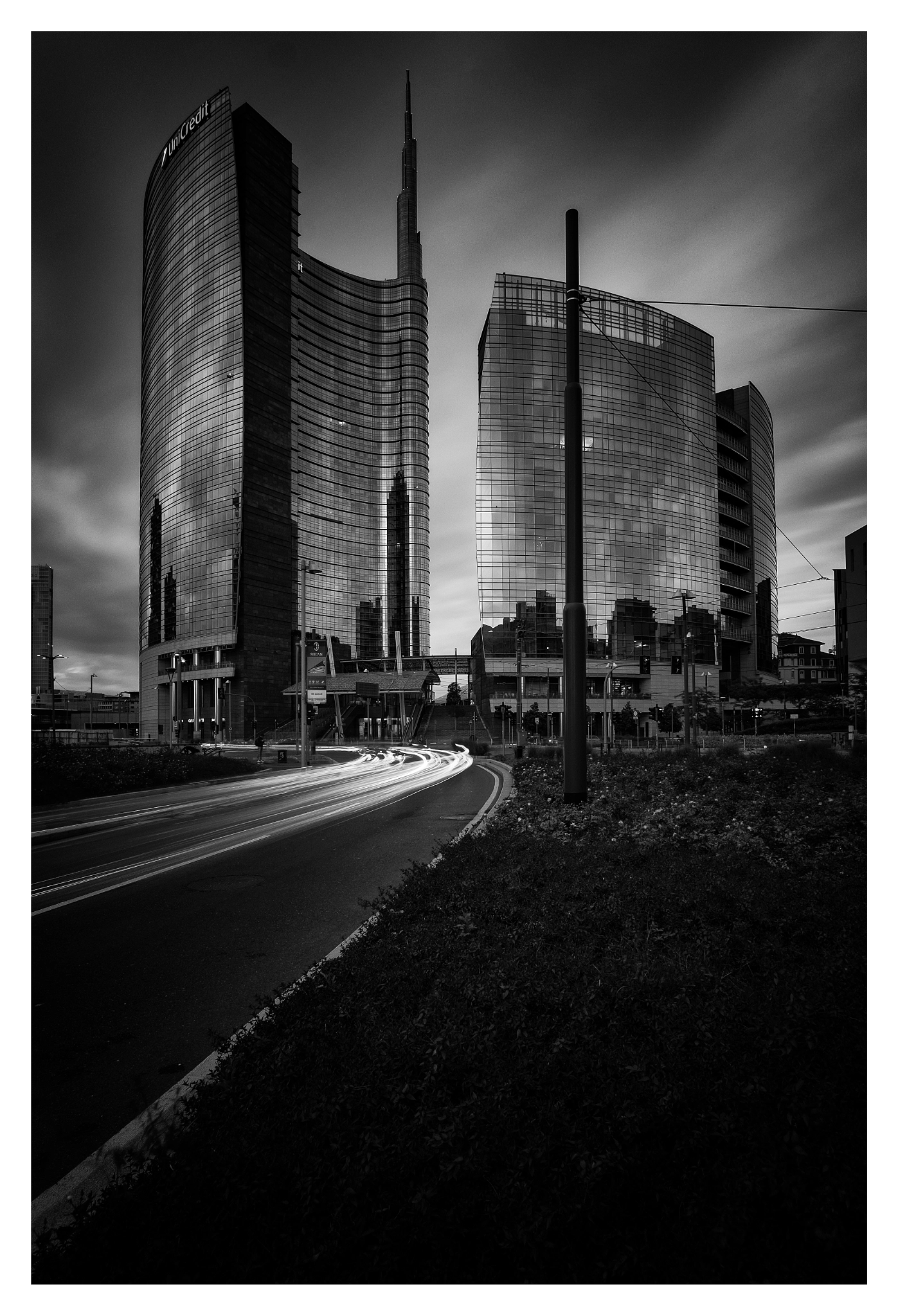 12,0 mm sample photo. Unicredit's tower photography