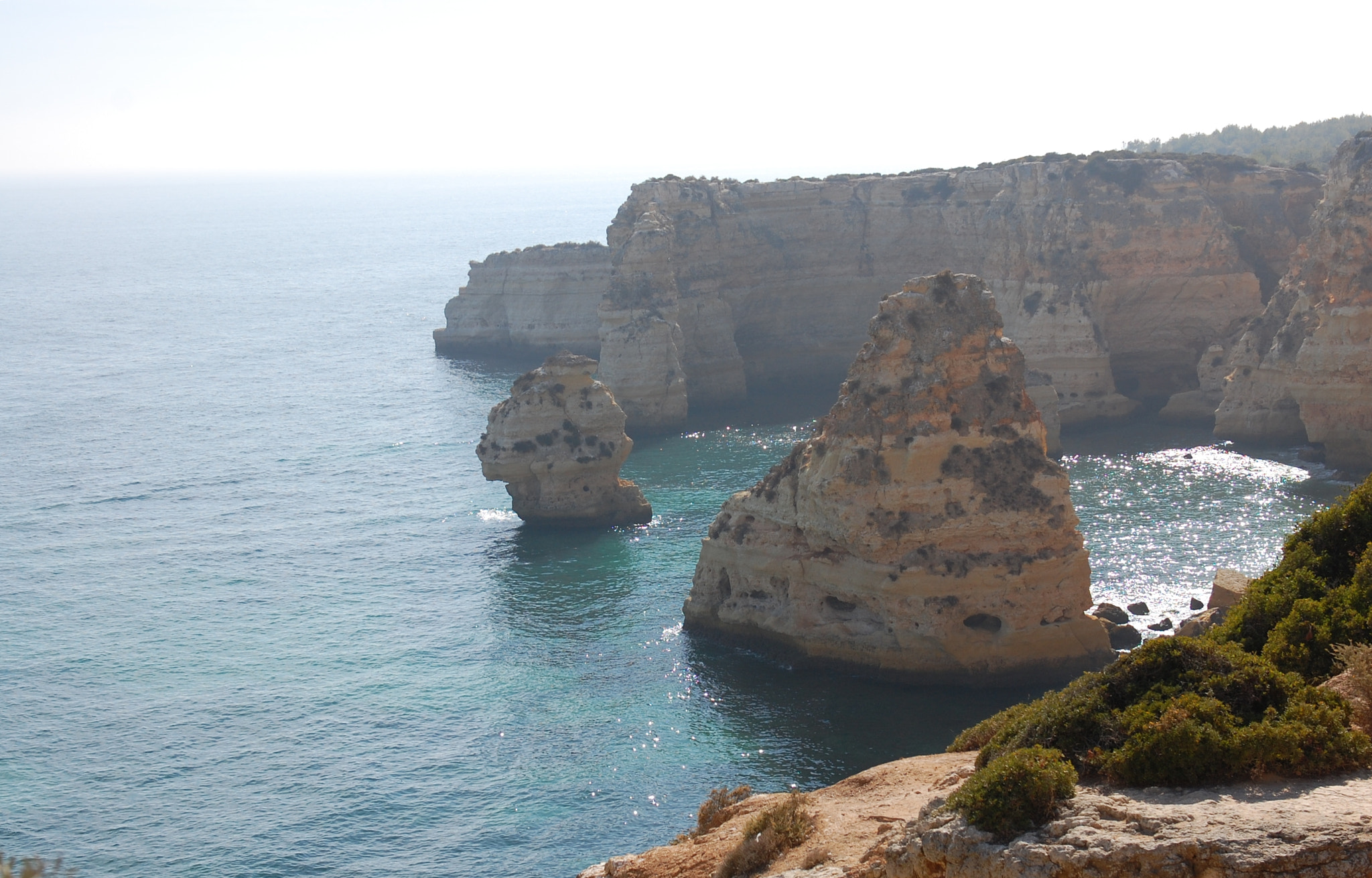 Nikon D40 sample photo. Landscape of most famous secret, algarve, photography