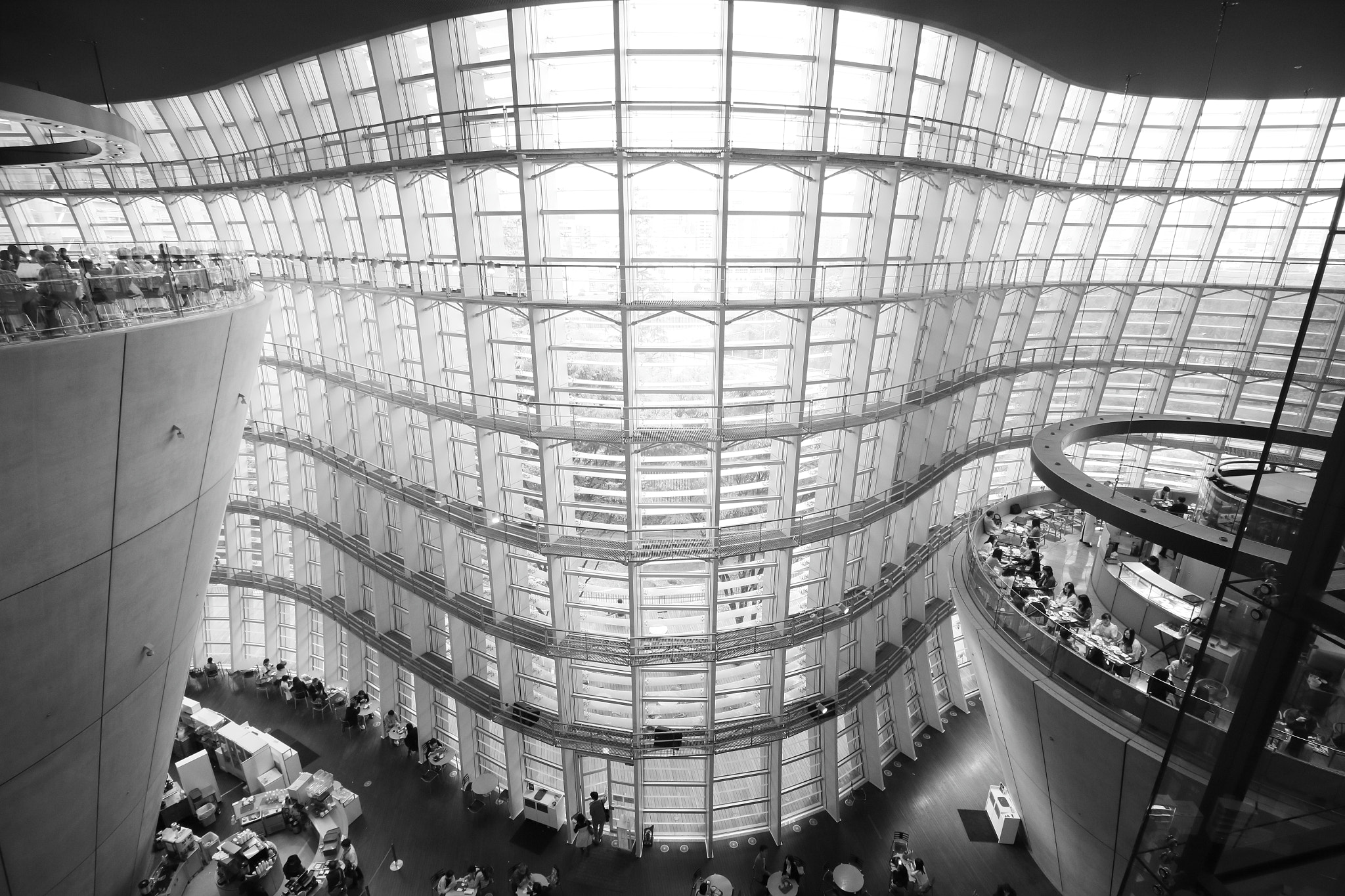 Canon EF-S 10-18mm F4.5–5.6 IS STM sample photo. Crystal palace of tokyo photography
