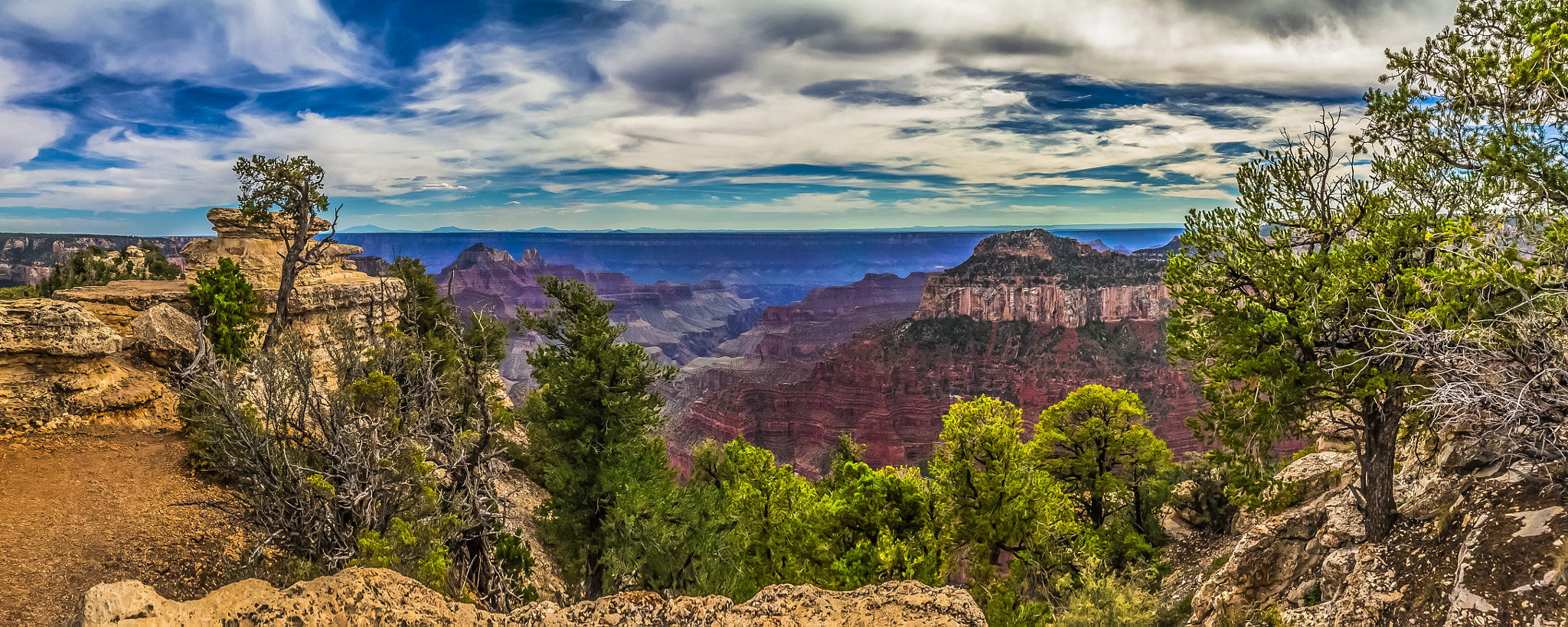 Canon EOS 650D (EOS Rebel T4i / EOS Kiss X6i) sample photo. North rim grand canyon panorama photography