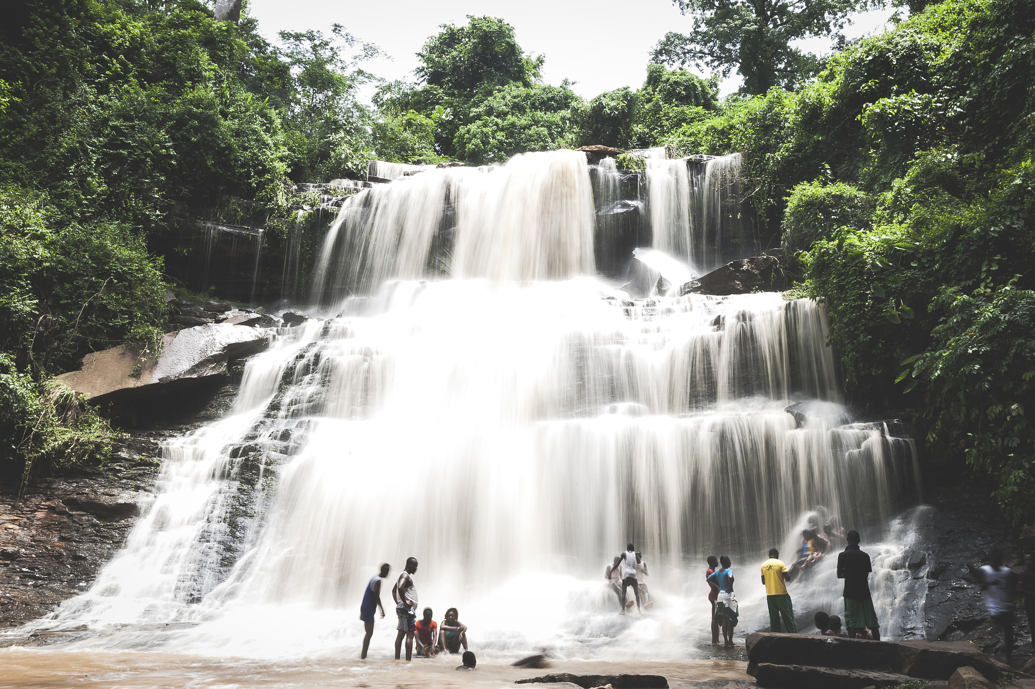 Canon EF 24mm F1.4L II USM sample photo. Kintampo falls photography