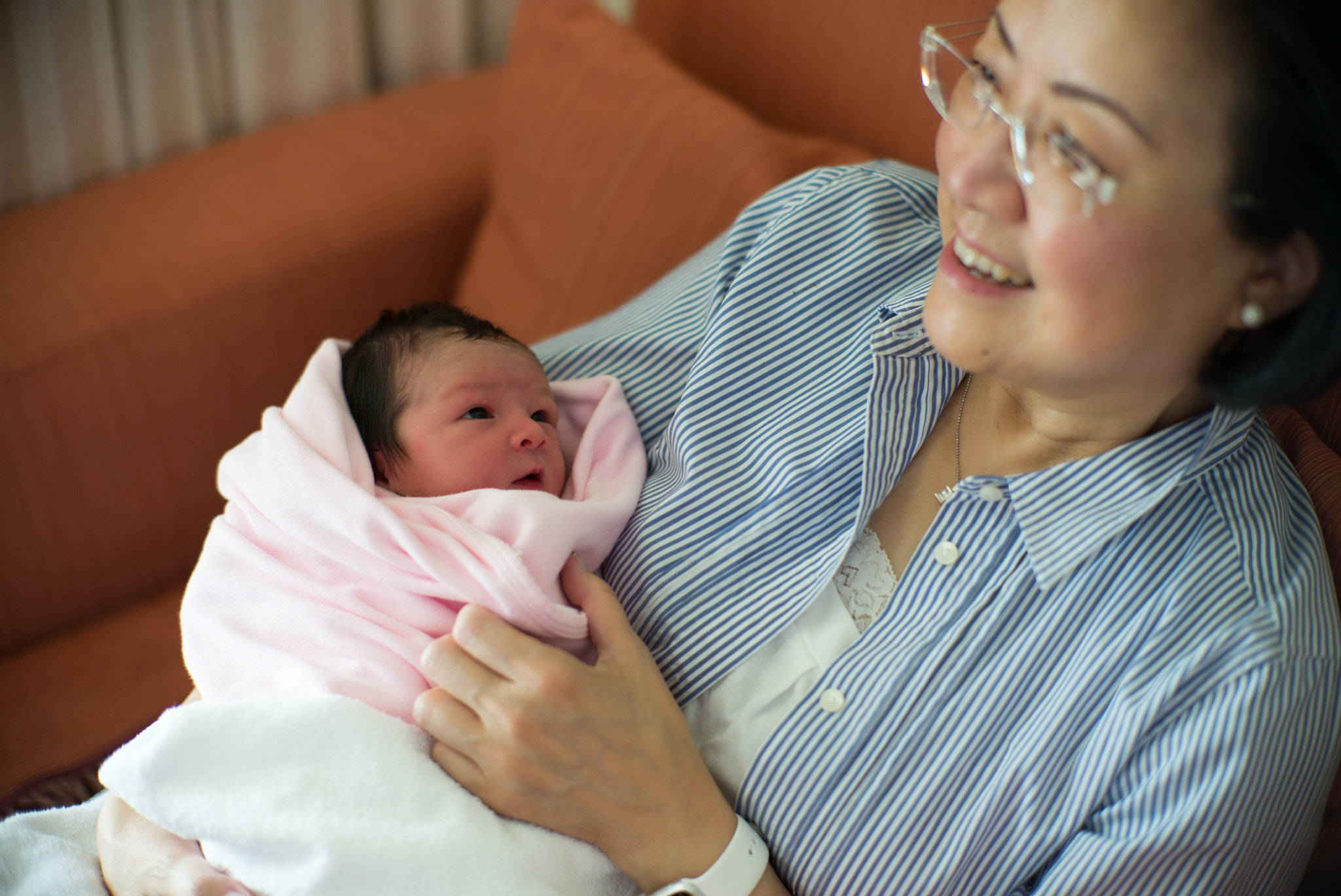 Leica APO-Summicron-M 75mm F2 ASPH sample photo. New born baby girl. photography