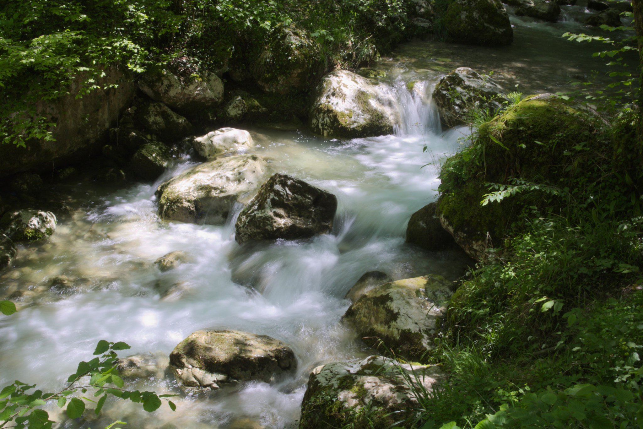 Canon EF 24-85mm F3.5-4.5 USM sample photo. River in the vercors (french alps) photography