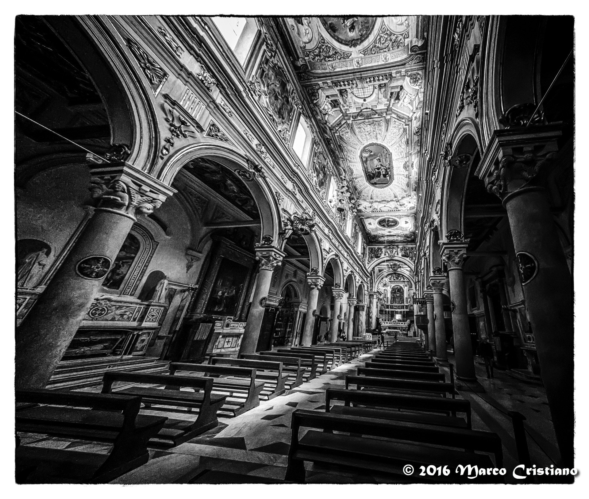 Nikon D3200 + Samyang 8mm F3.5 Aspherical IF MC Fisheye sample photo. Duomo di matera photography