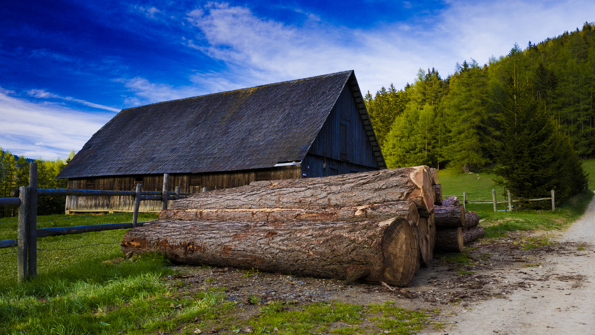 Panasonic Lumix DMC-G7 + LEICA DG SUMMILUX 15/F1.7 sample photo. Austrian countryside photography