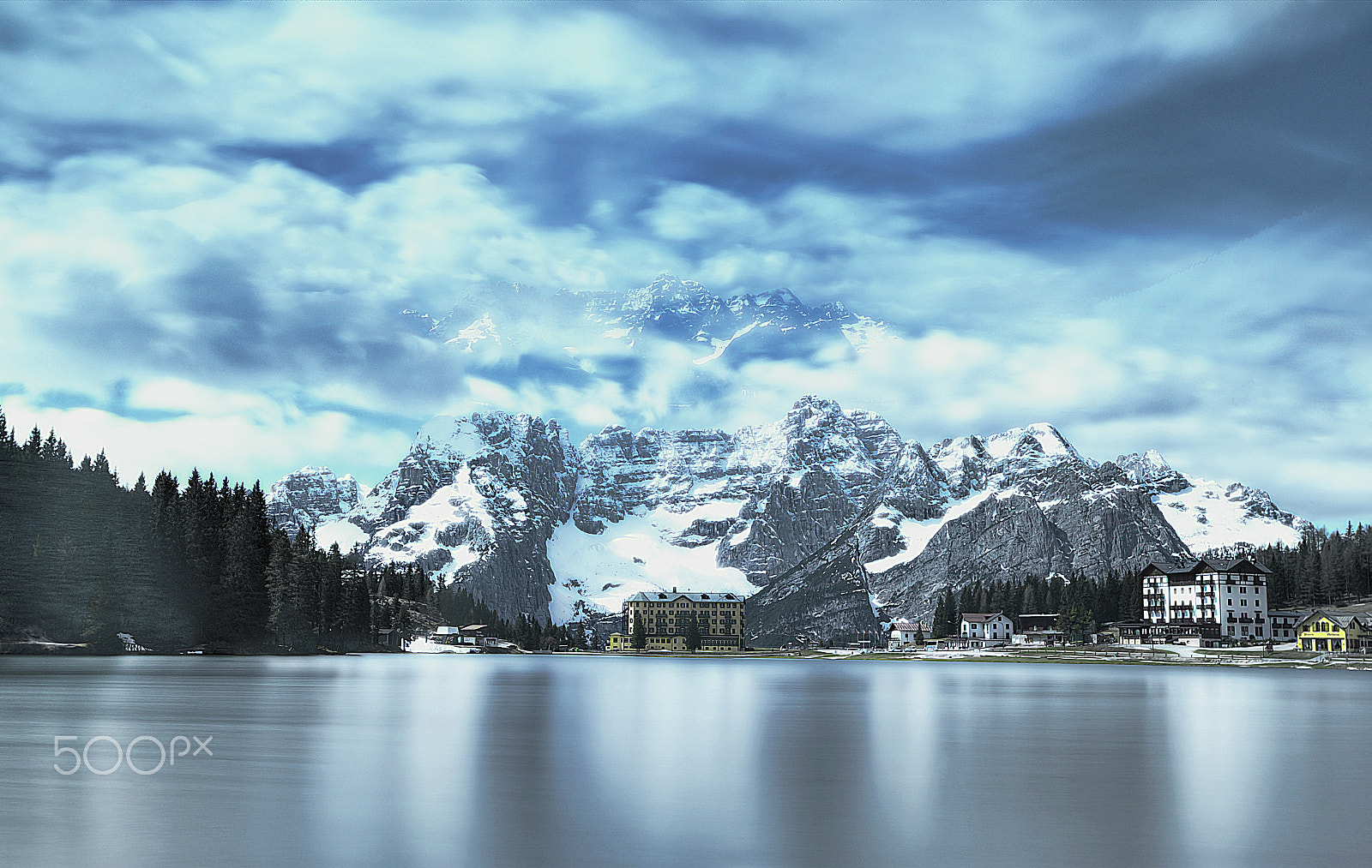 Nikon D3X sample photo. Lago di misurina photography