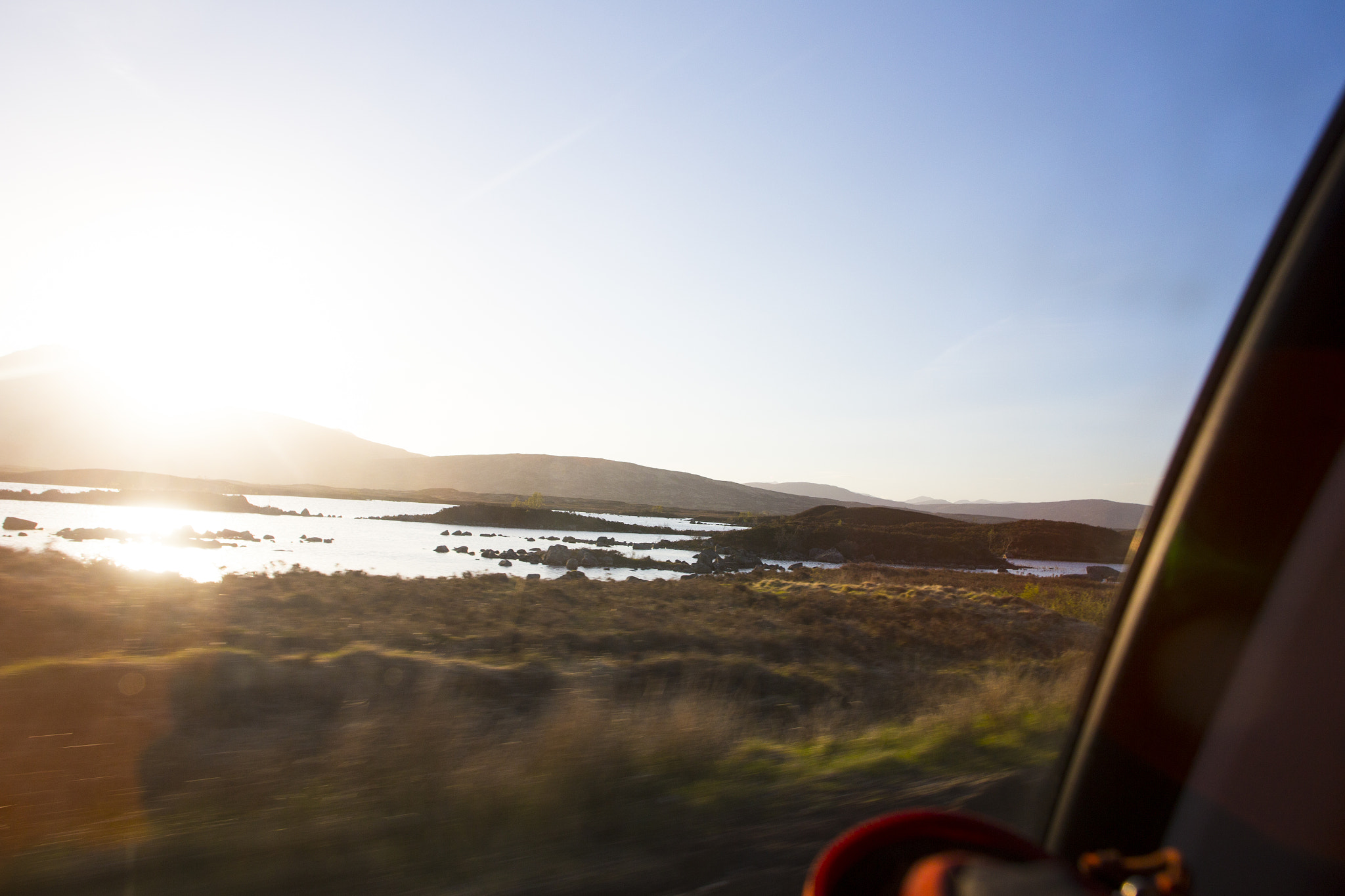 Sigma 24mm f/1.8 DG Macro EX sample photo. Scotland car ride 1 photography