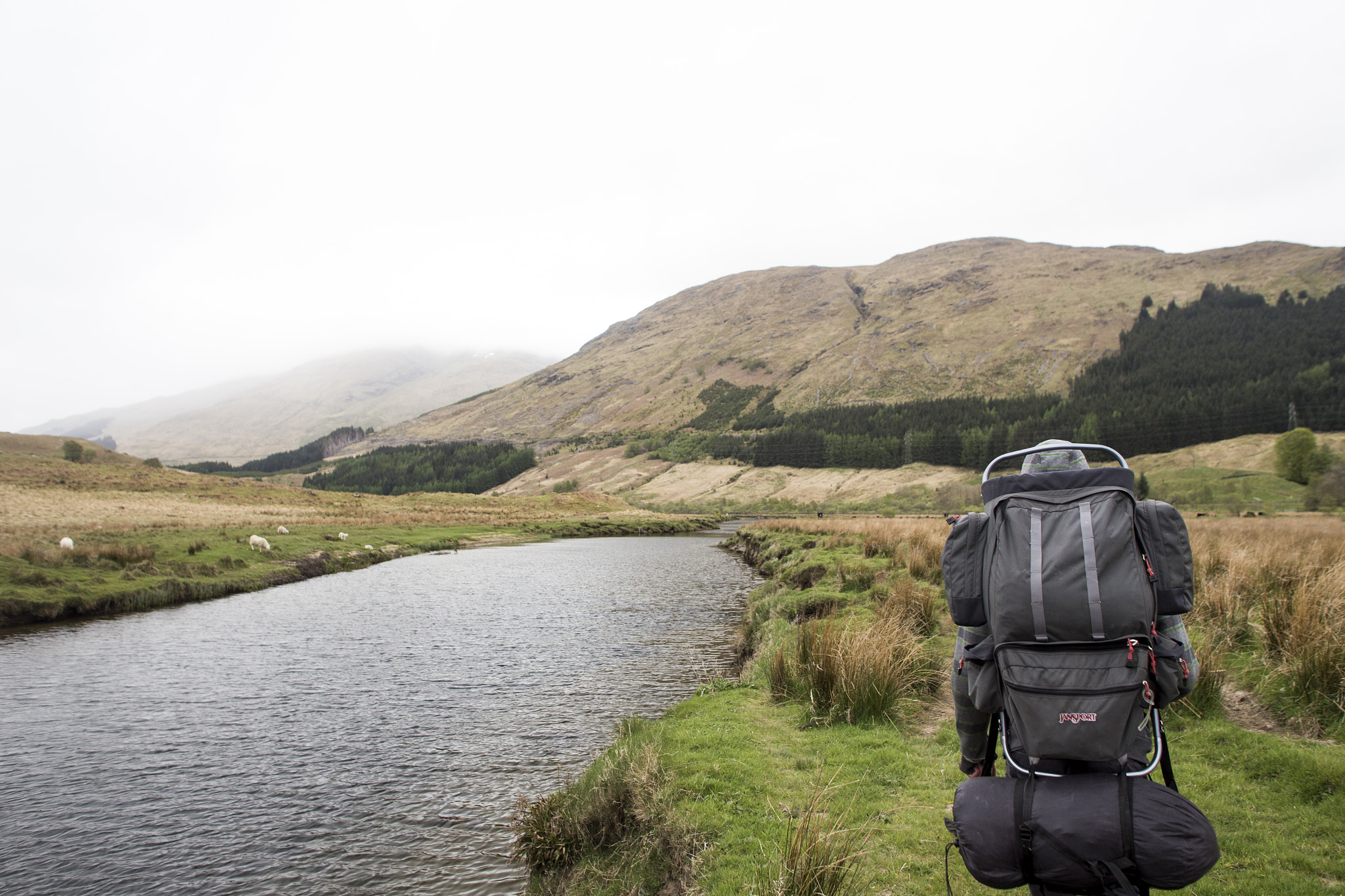 Sigma 24mm f/1.8 DG Macro EX sample photo. Backpacking in scotland photography