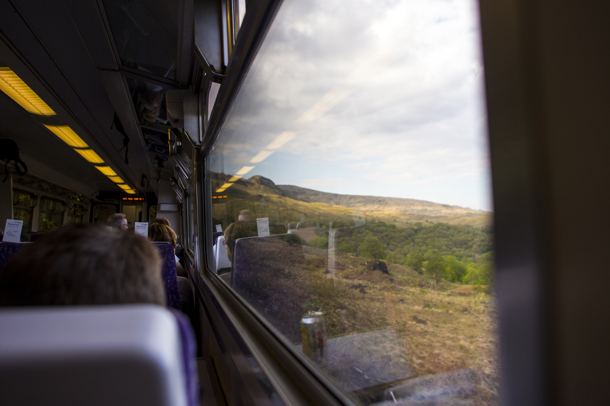 Sigma 24mm f/1.8 DG Macro EX sample photo. Highlands train ride 2 photography