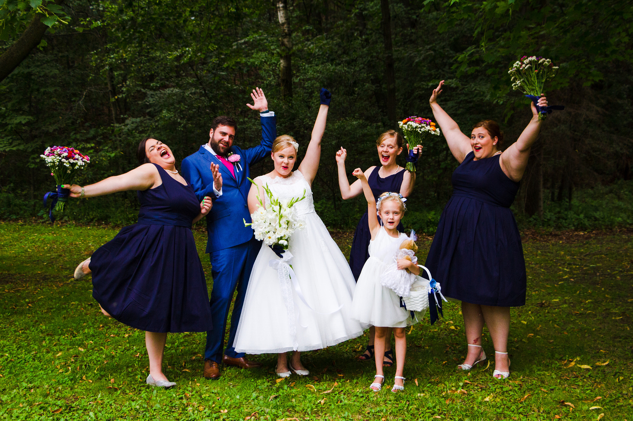 Canon EF-S 18-135mm F3.5-5.6 IS STM sample photo. The bridal party photography
