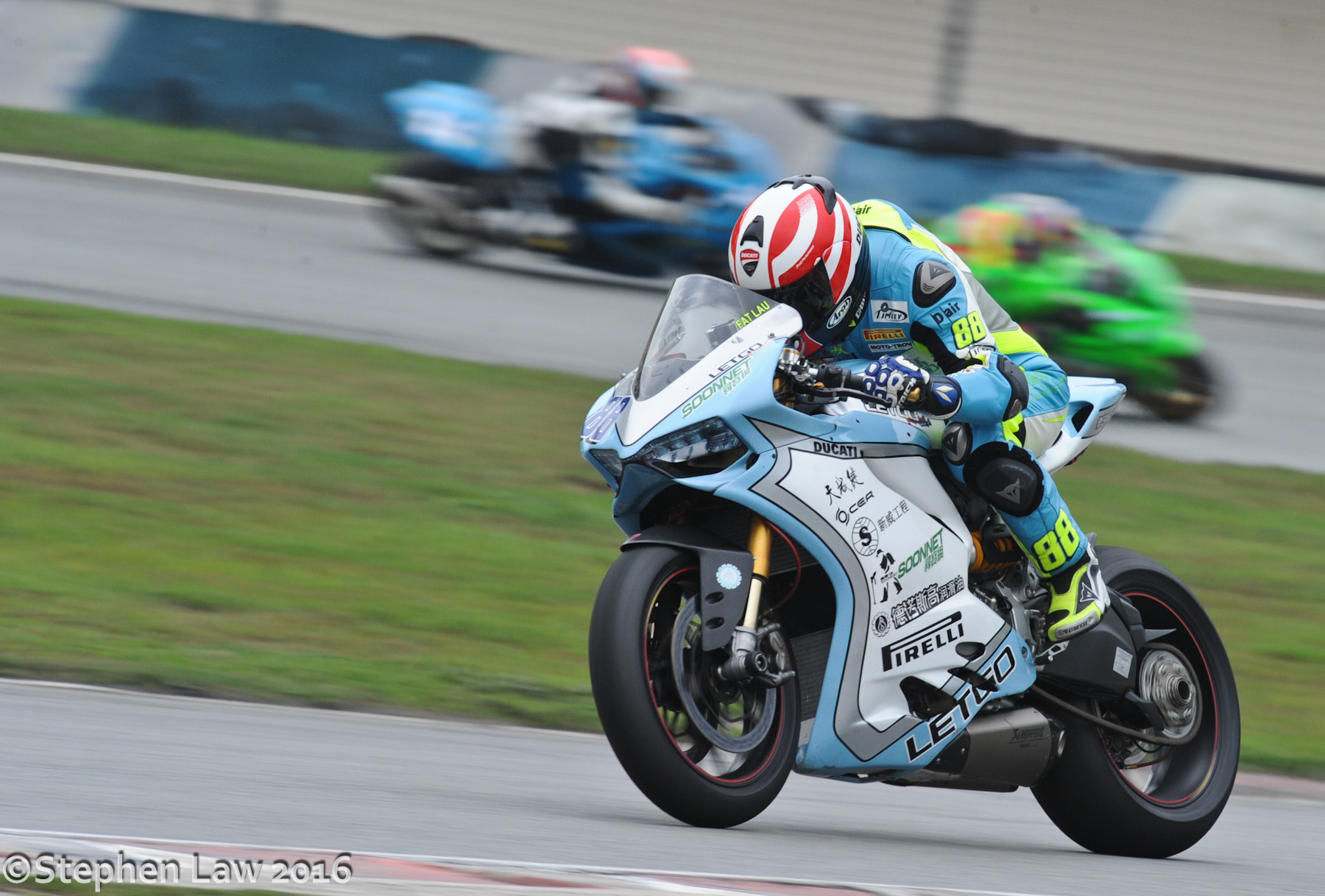 AF-S Nikkor 300mm f/2.8D IF-ED II sample photo. Motorcycle photography