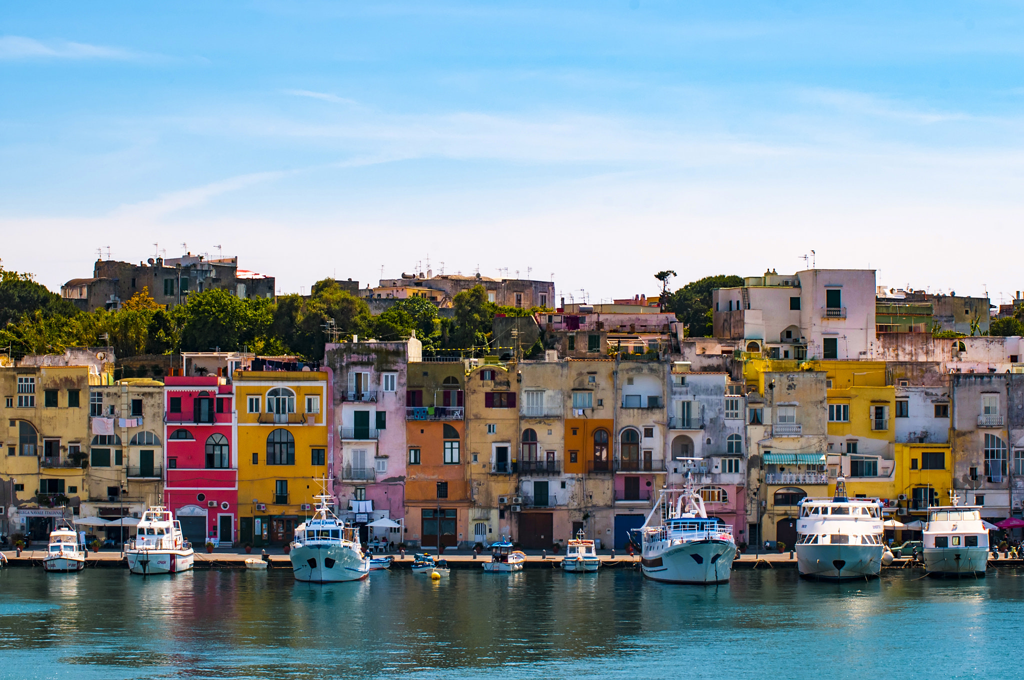 Sigma 70-200mm F2.8 EX DG OS HSM sample photo. Procida photography