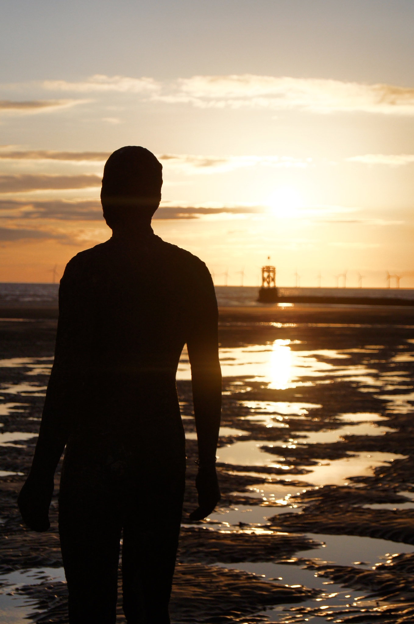 Sony DT 18-55mm F3.5-5.6 SAM II sample photo. Crosby beach photography