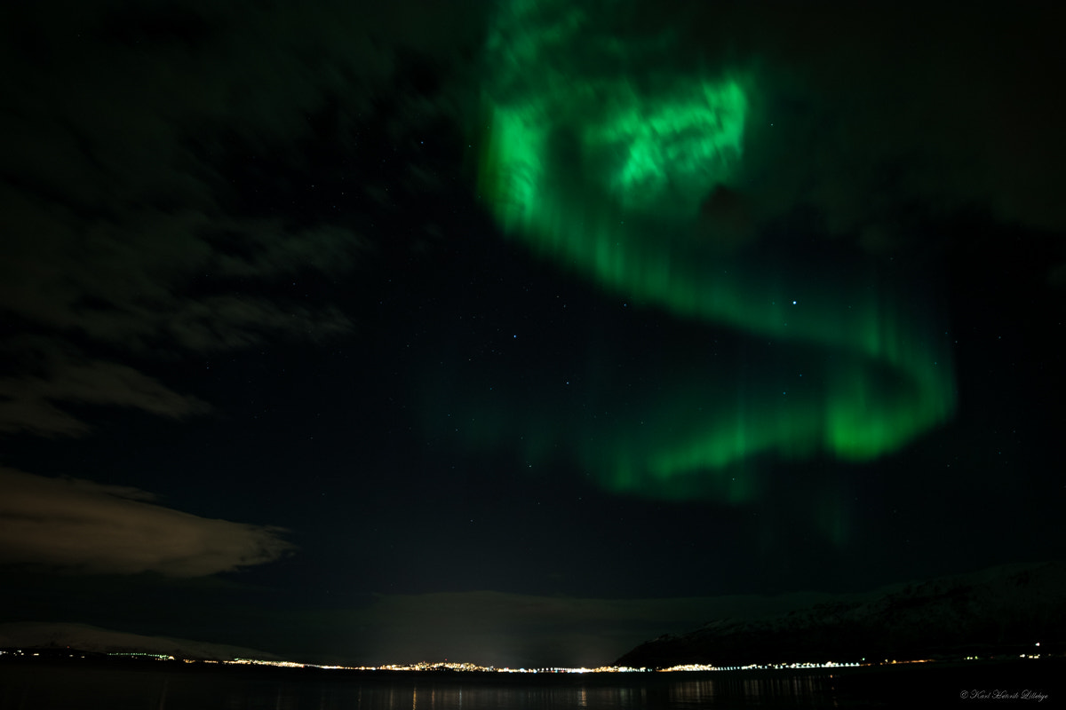 Samyang 14mm F2.8 ED AS IF UMC sample photo. Aurora s-formation photography
