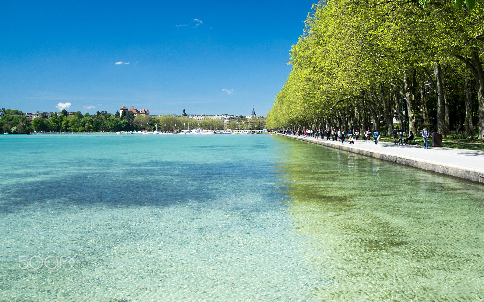 Olympus PEN E-PL5 + Panasonic Lumix G 20mm F1.7 ASPH sample photo. Annecy lake photography