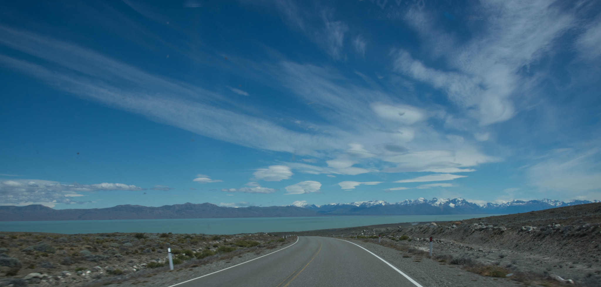 Sigma 18-250mm F3.5-6.3 DC Macro OS HSM sample photo. Lago viedma cloudscape photography