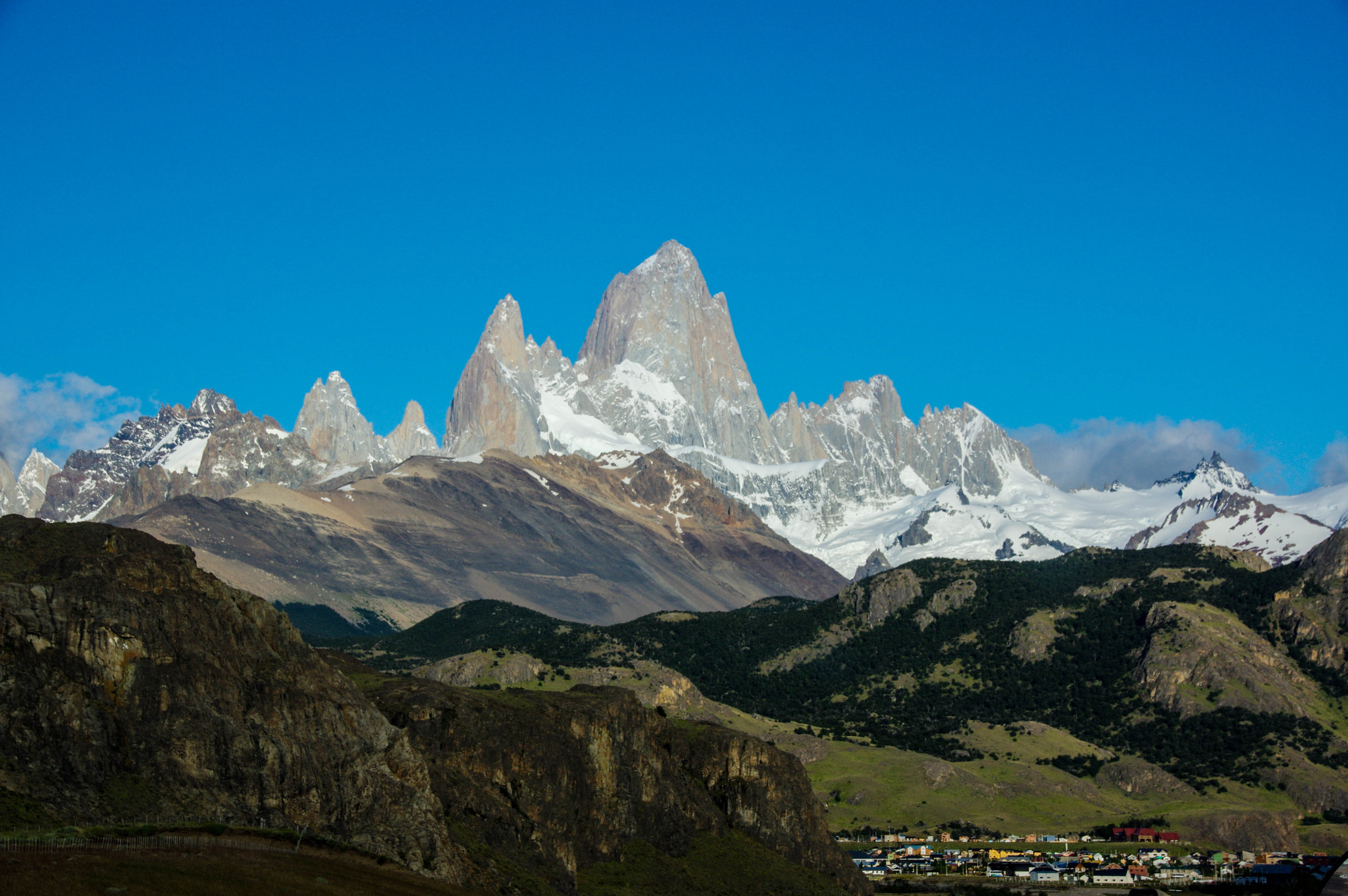 Pentax K-3 II + Sigma 18-250mm F3.5-6.3 DC Macro OS HSM sample photo. Fitzroy mountain photography