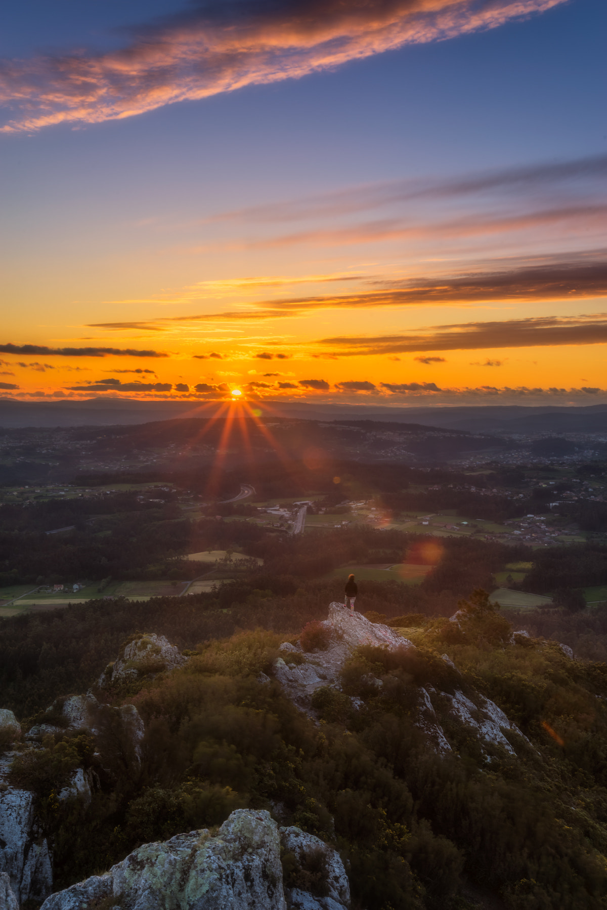 Sony a7R + Minolta AF 28-105mm F3.5-4.5 [New] sample photo. Sacred peak sunset. photography