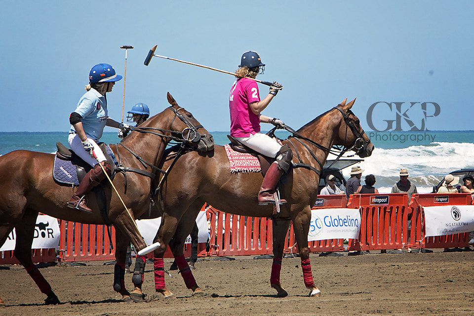 Canon EF-S 18-135mm F3.5-5.6 IS STM sample photo. Beach polo photography