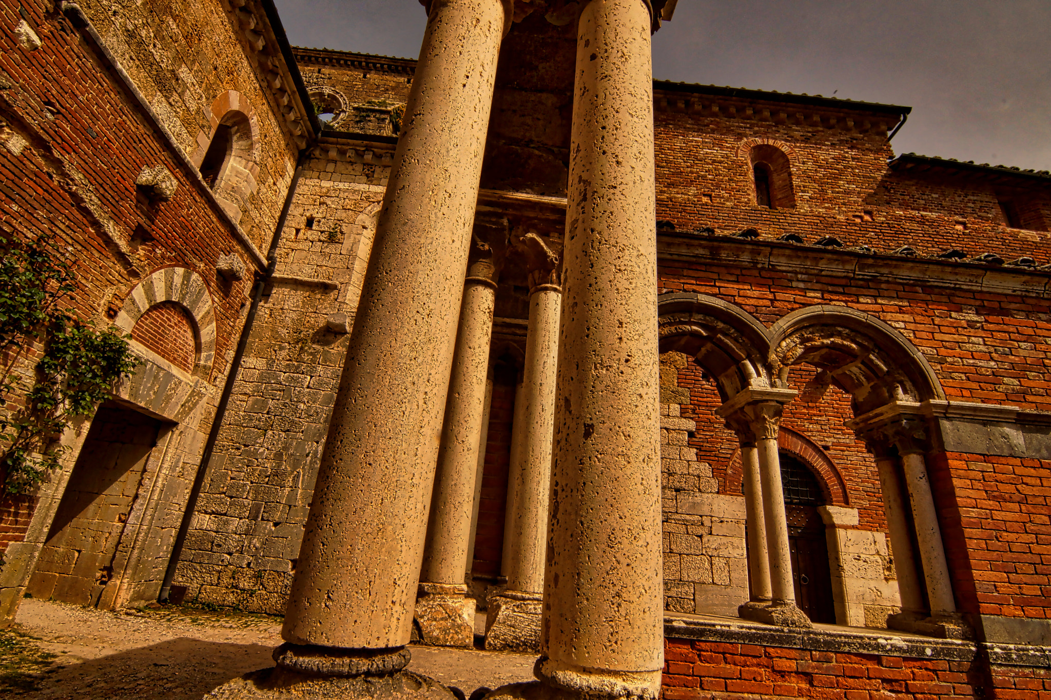 Sony SLT-A65 (SLT-A65V) + 20mm F2.8 sample photo. Abbey of san galgano photography
