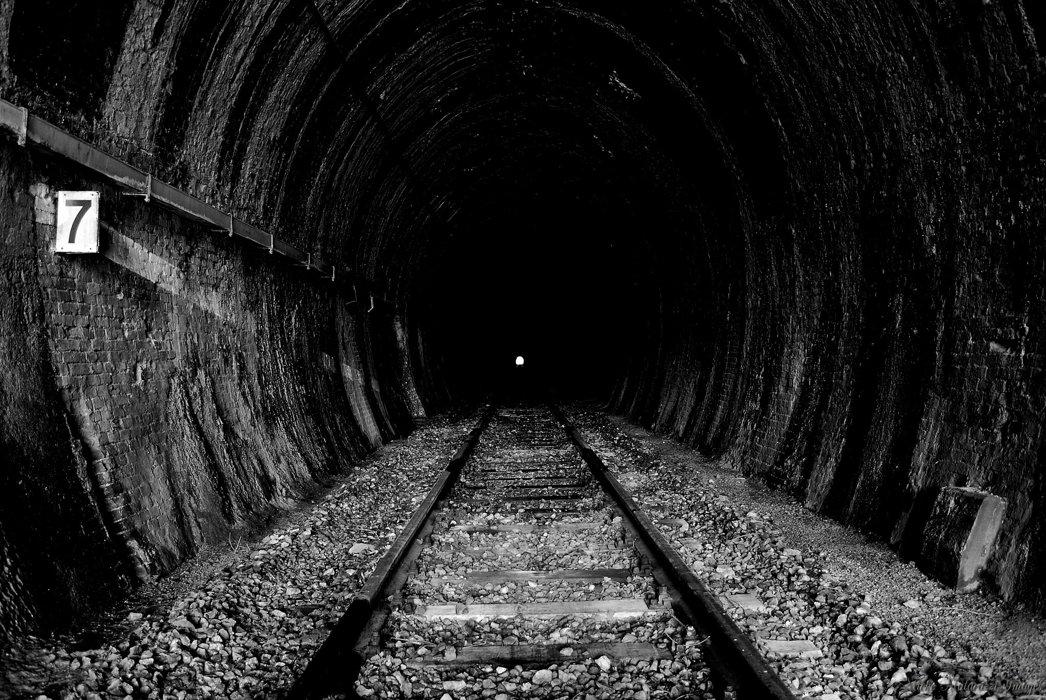 Nikon D200 sample photo. The end of the line  photography