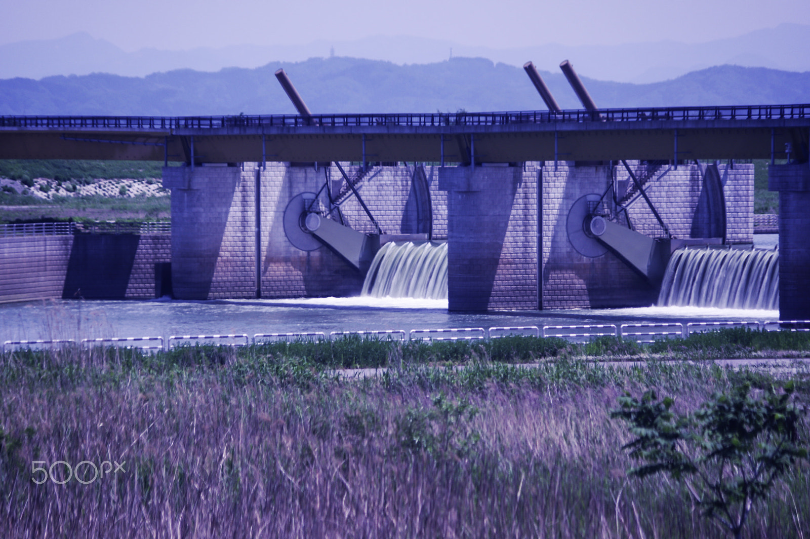 smc PENTAX-DA L 55-300mm F4-5.8 ED sample photo. " 可動堰 "movable weir photography