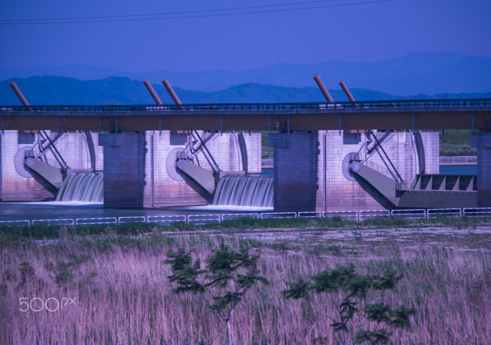 smc PENTAX-DA L 55-300mm F4-5.8 ED sample photo. " 可動堰 "movable weir photography