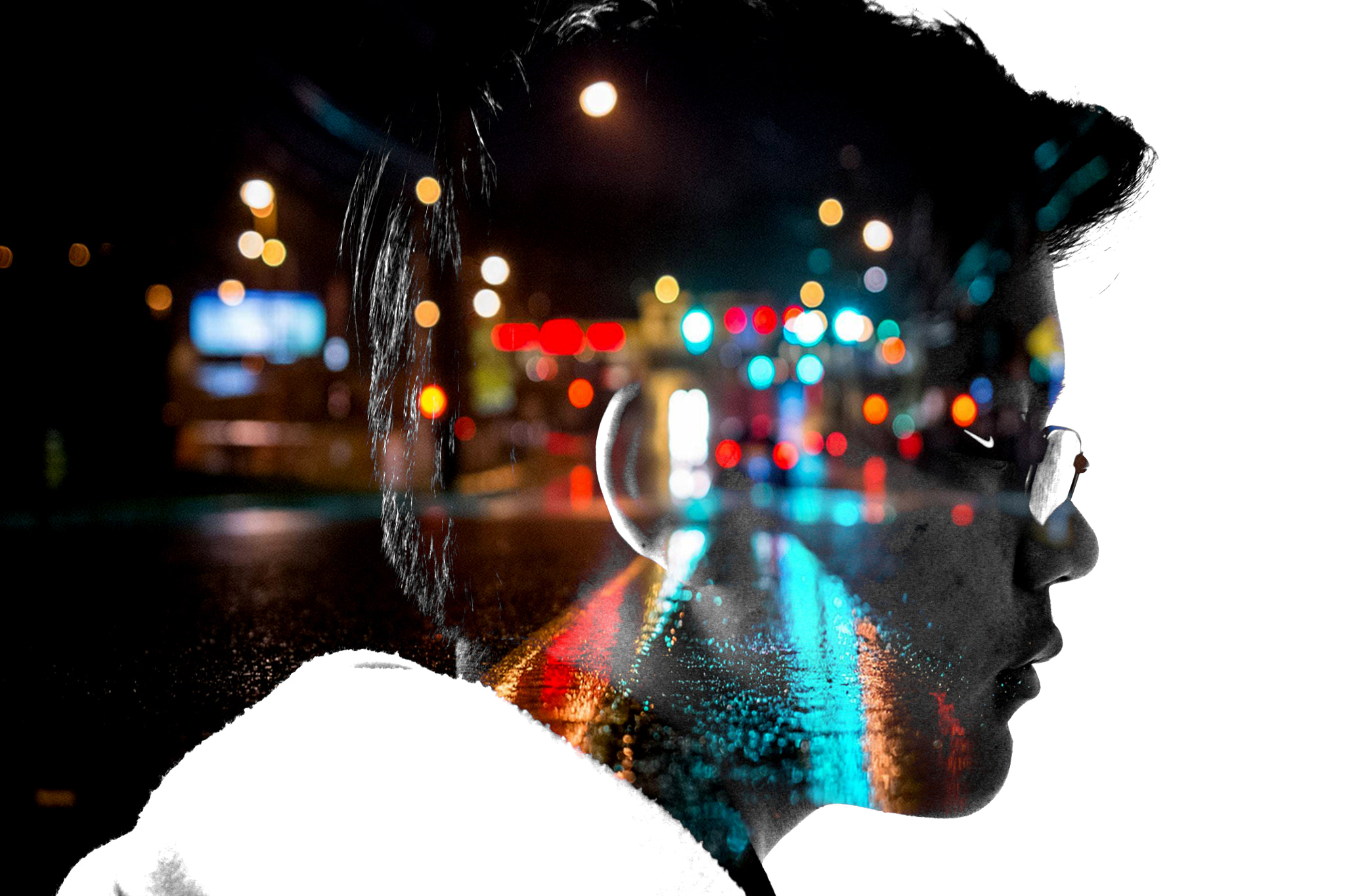 Canon EF-S 18-55mm F3.5-5.6 sample photo. #doubleexposure #contrast #photography photography