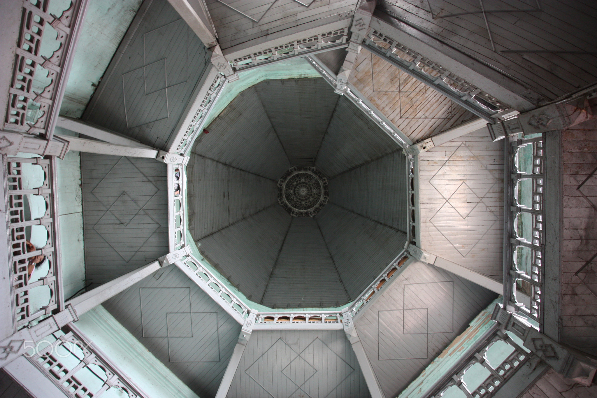 Architecture of the Regional court building in Yangon, Myanmar