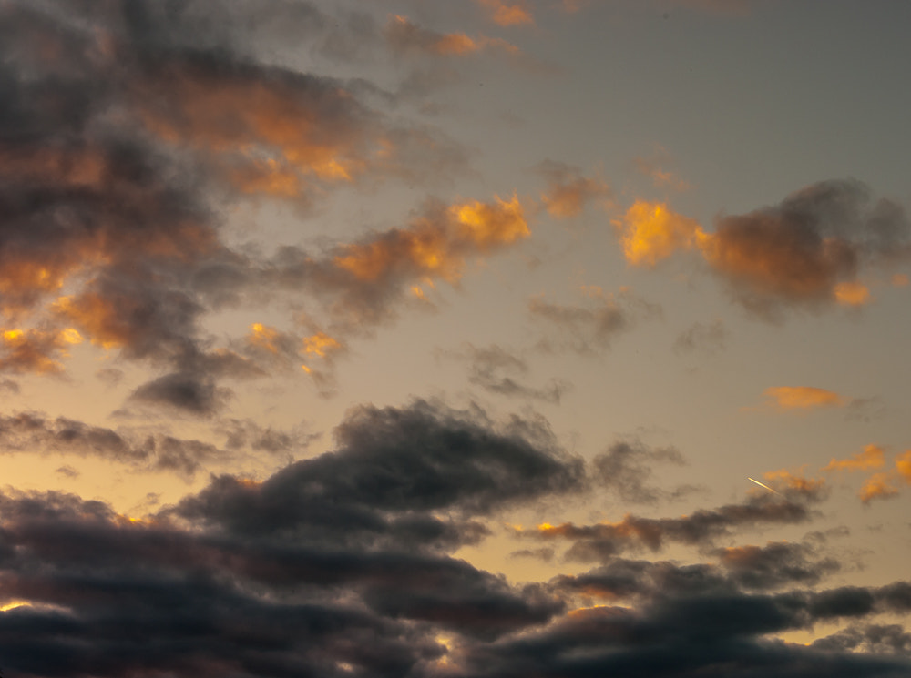 Pentax K20D sample photo. Clouds photography