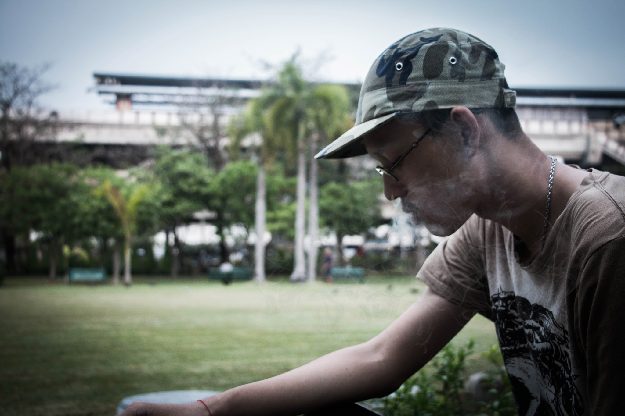 Canon EOS 70D + Canon EF-S 18-135mm F3.5-5.6 IS STM sample photo. Smoking. . . photography