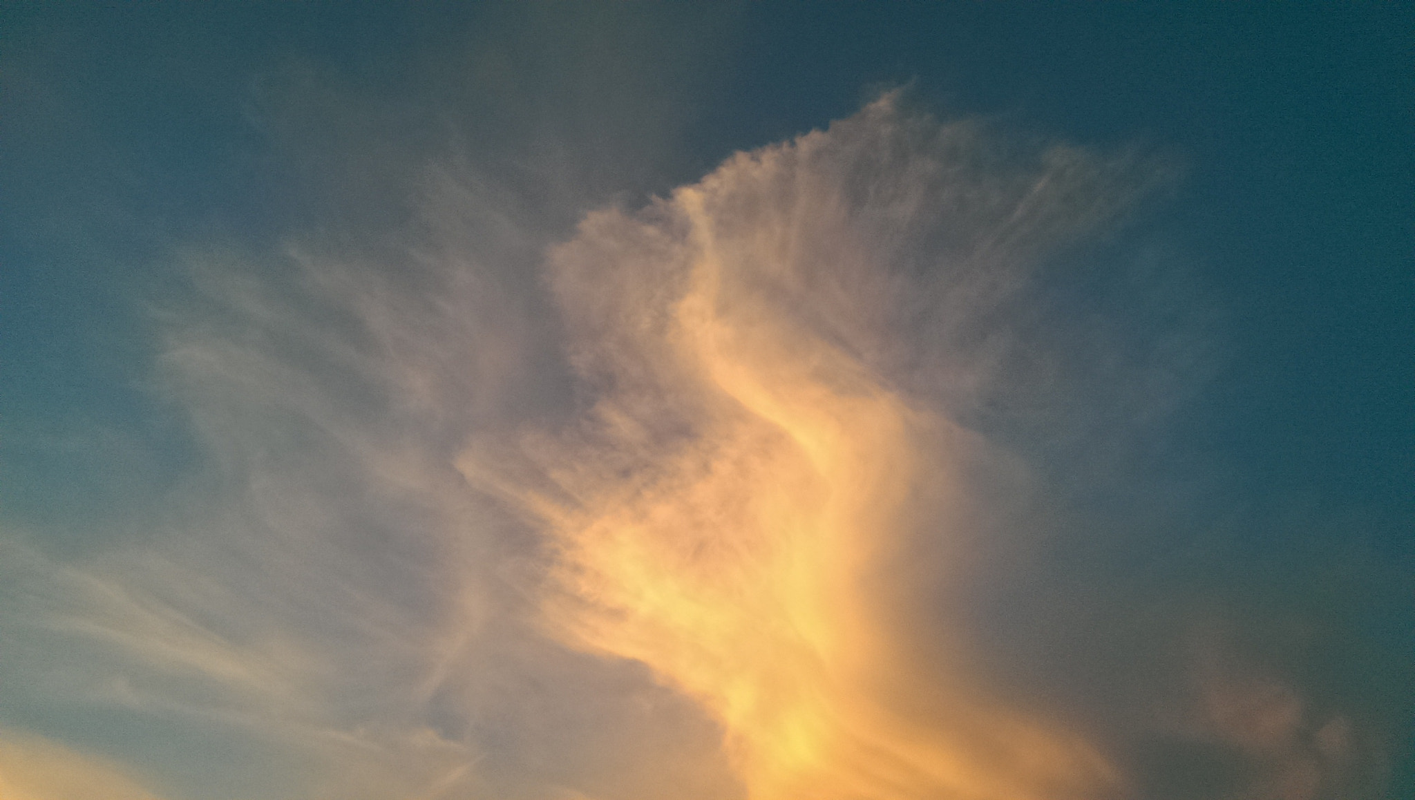 HTC ONE MINI sample photo. Sky photography