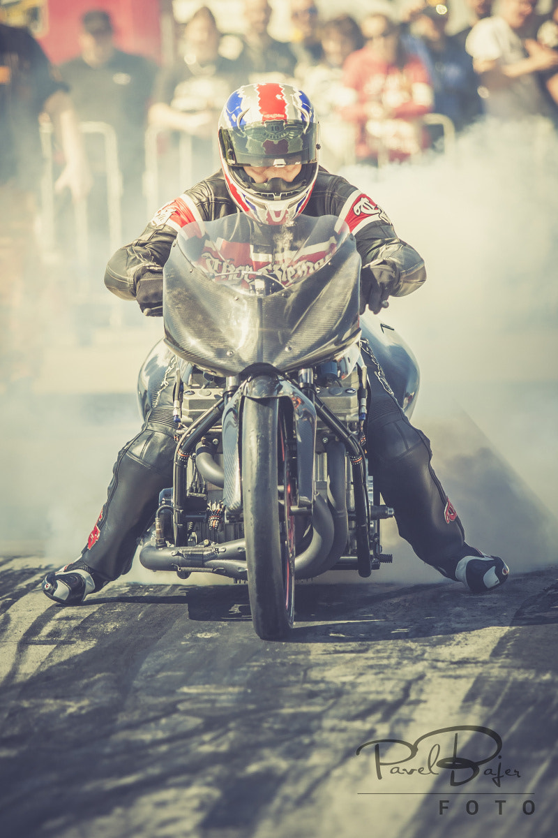 Canon EF 70-200mm F2.8L USM sample photo. Dragster at the start photography