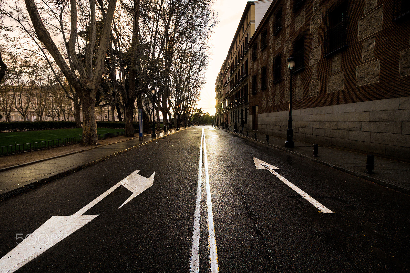 Canon EF-S 10-18mm F4.5–5.6 IS STM sample photo. Lines in madrid photography