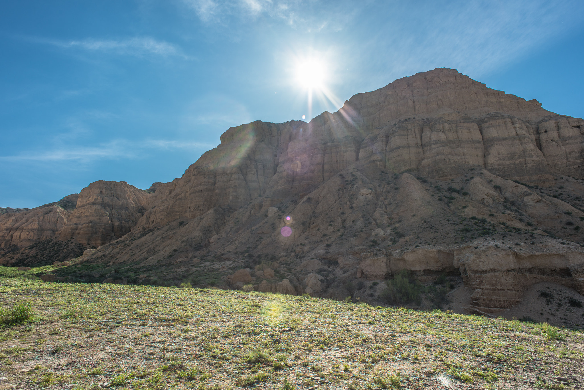 Nikon D810 + Nikon AF Nikkor 24mm F2.8D sample photo. Charyn canyon photography