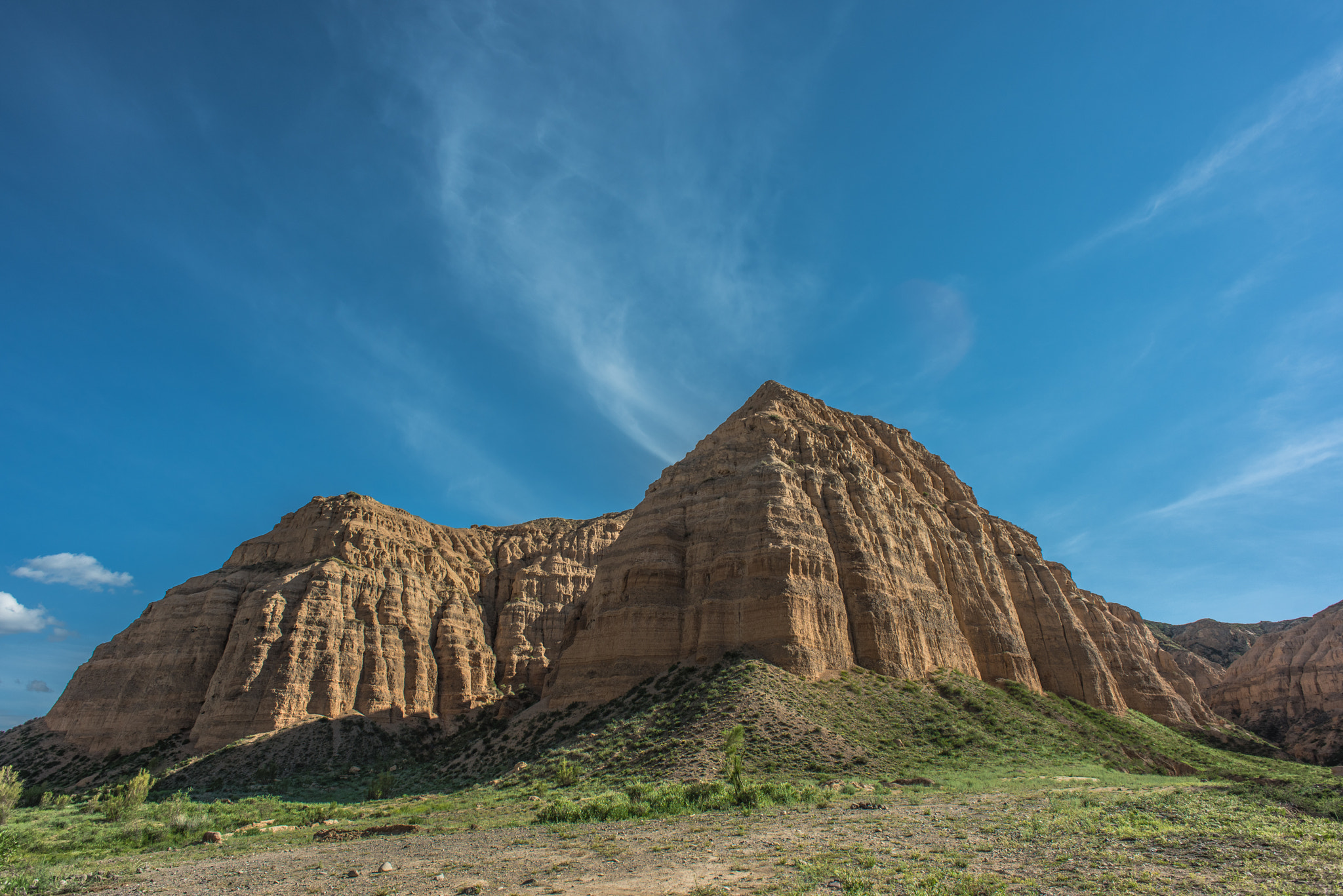 Nikon D810 + Nikon AF Nikkor 24mm F2.8D sample photo. Charyn canyon photography