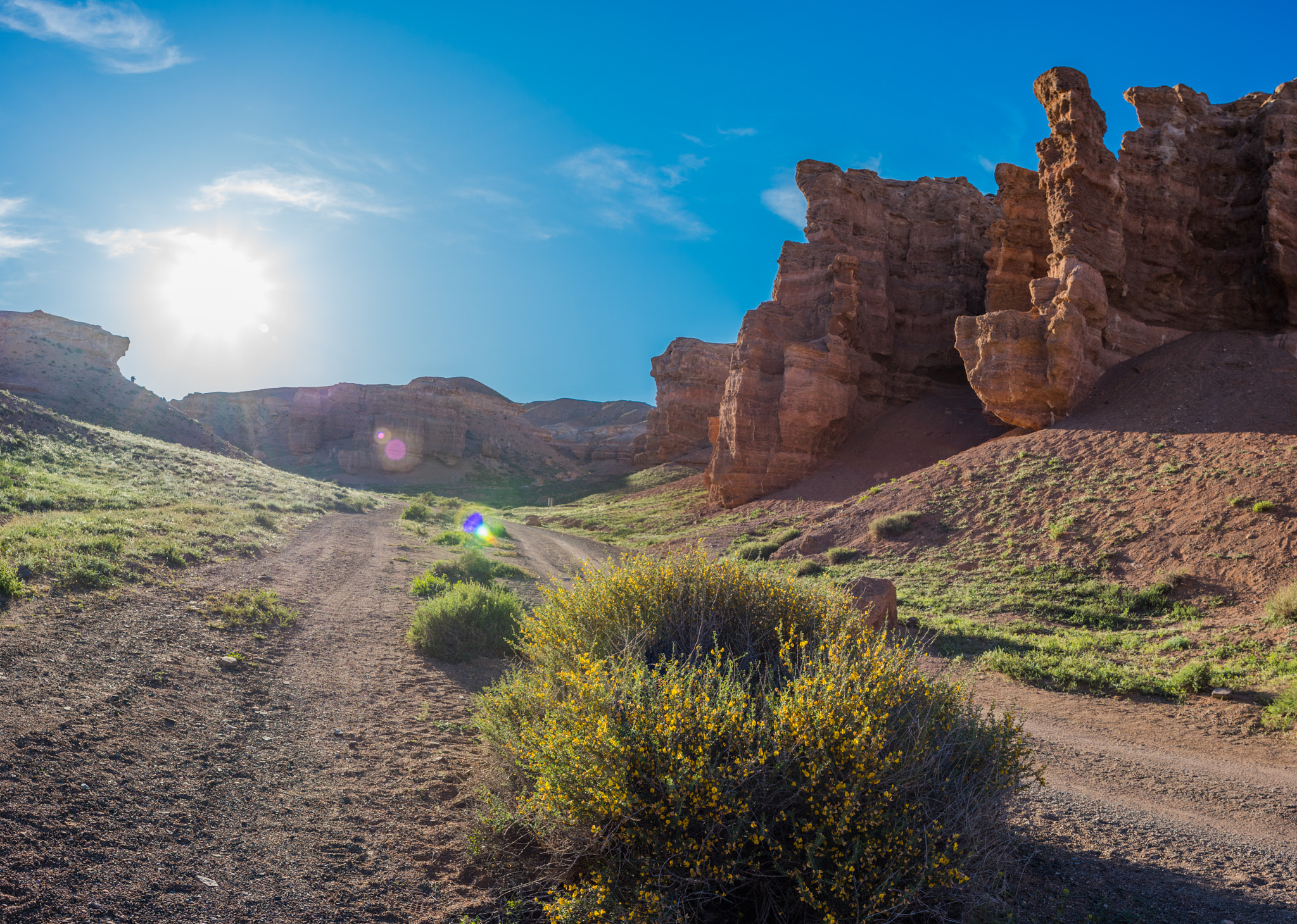 Nikon D810 + Nikon AF Nikkor 24mm F2.8D sample photo. Charyn canyon photography