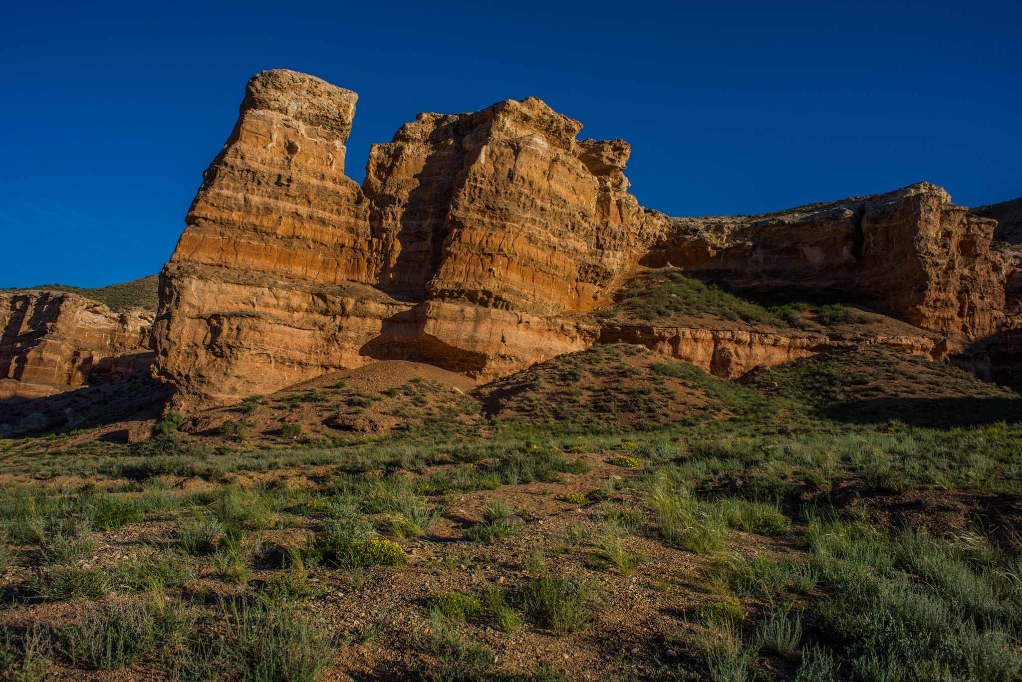 Nikon D810 + Nikon AF Nikkor 24mm F2.8D sample photo. Charyn canyon photography