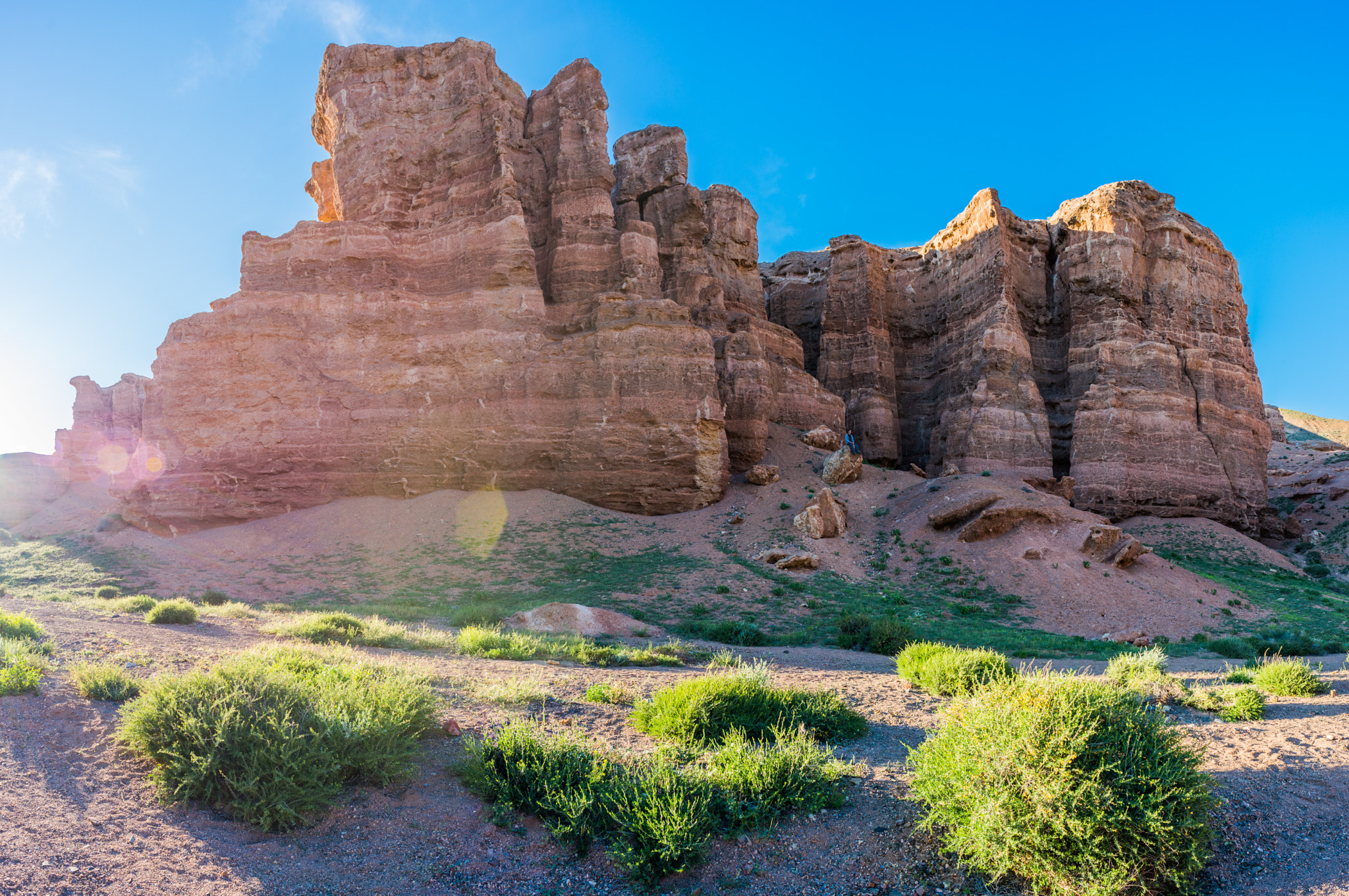 Nikon D810 + Nikon AF Nikkor 24mm F2.8D sample photo. Charyn canyon photography