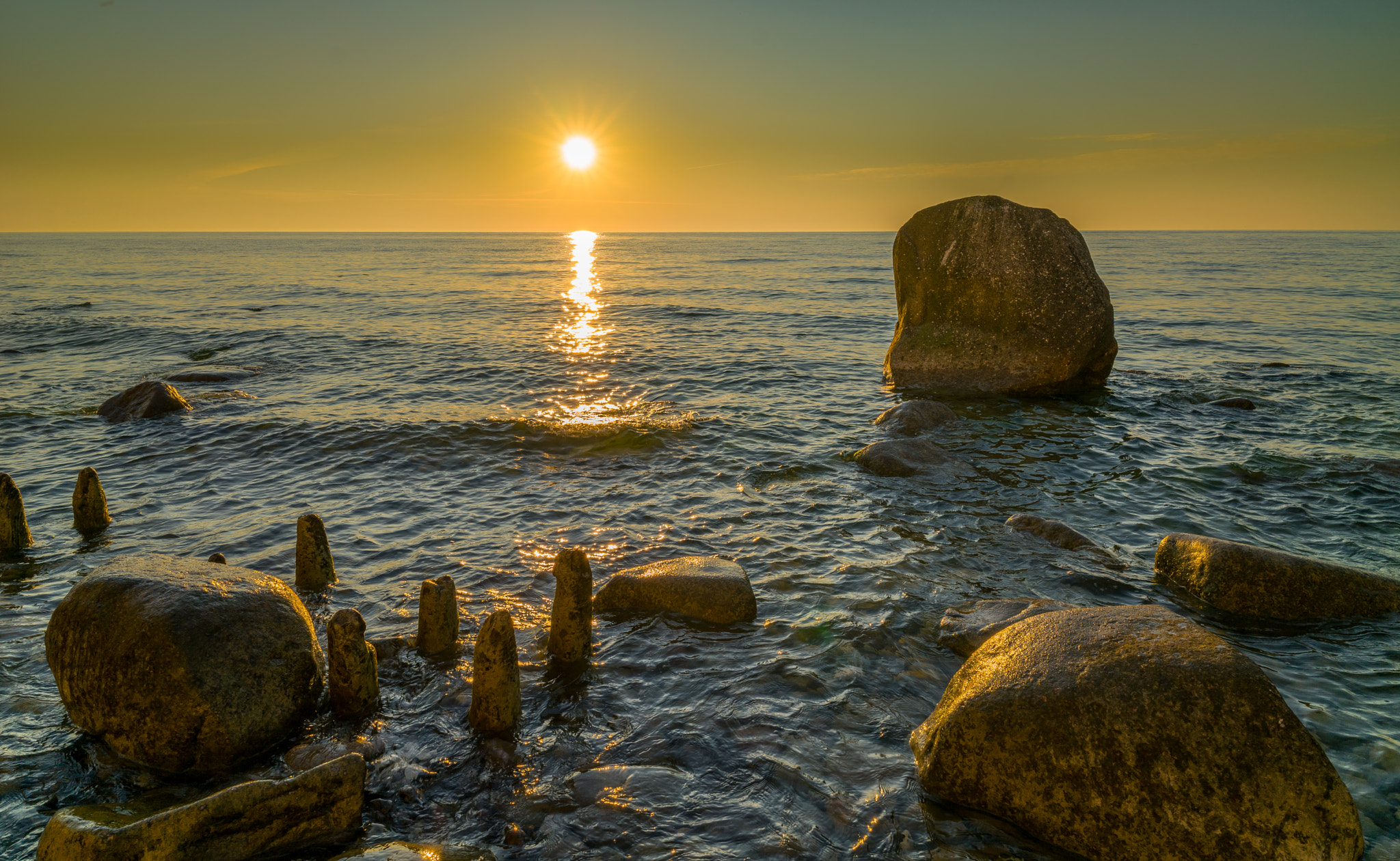 Leica Super-Elmar-M 21mm F3.4 ASPH sample photo. Sunrise at the baltic sea (4) photography