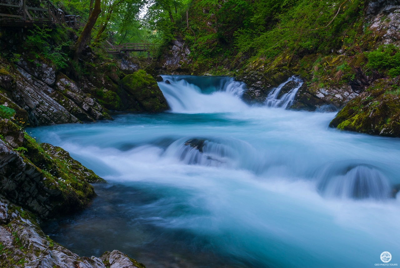 Nikon D200 sample photo. Vintgar gorge photography