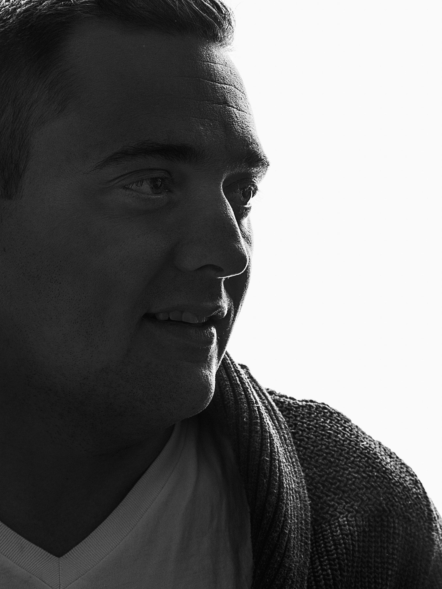 Panasonic Lumix G X Vario 35-100mm F2.8 OIS sample photo. Craig in b&w photography
